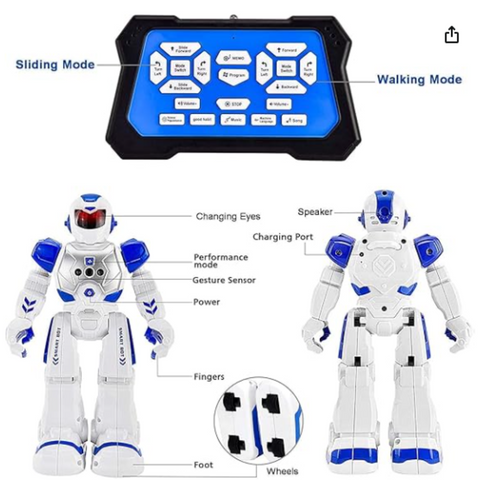 Image of ROBOT CON SENSOR DE JUGUETE