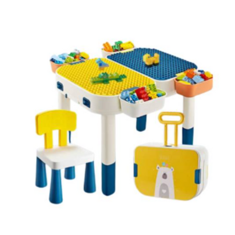 Image of MALETIN MESA PLAYGO 2 en 1 DE 608 PIEZAS (+3)