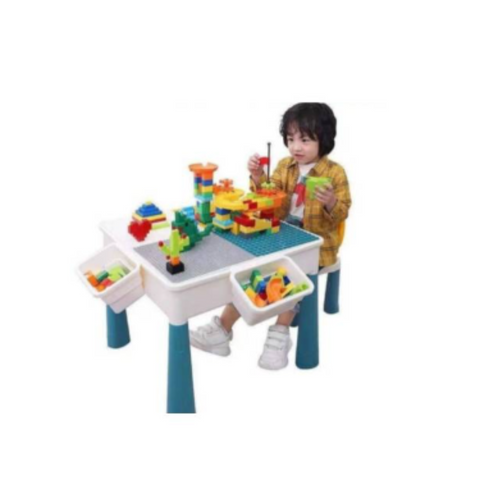 Image of MALETIN MESA PLAYGO 2 en 1 DE 608 PIEZAS (+3)