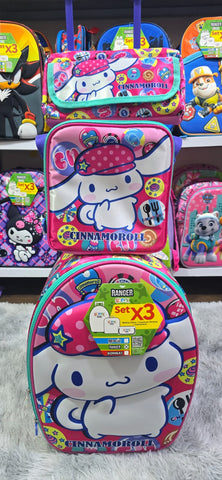 Image of MOCHILAS SCOOL SET 3 PIEZAS + TOMATODO (DE REGALO)