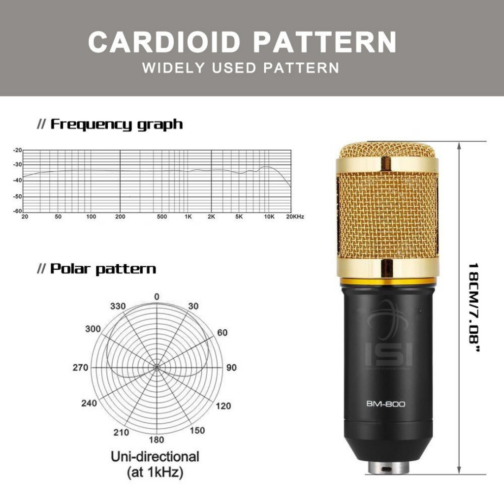 Microfono Condensador mb-800 – Ruperta Store Tienda Online