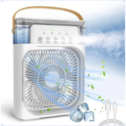 Image of AIRE ACONDICIONADO PORTATIL™ Ventilador Humidificador - 3 En 1